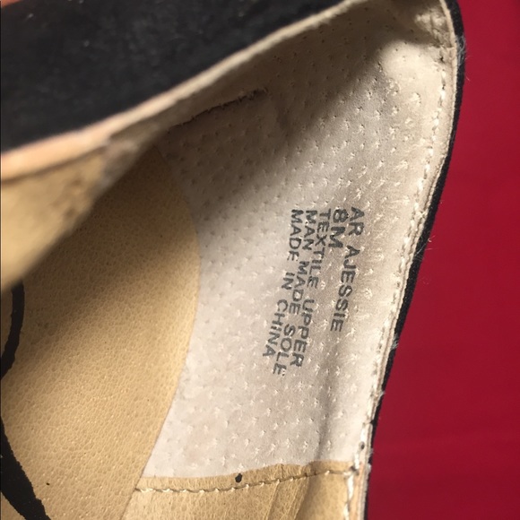 American Rag Cie, black suede shoes size 8 - Picture 8 of 8